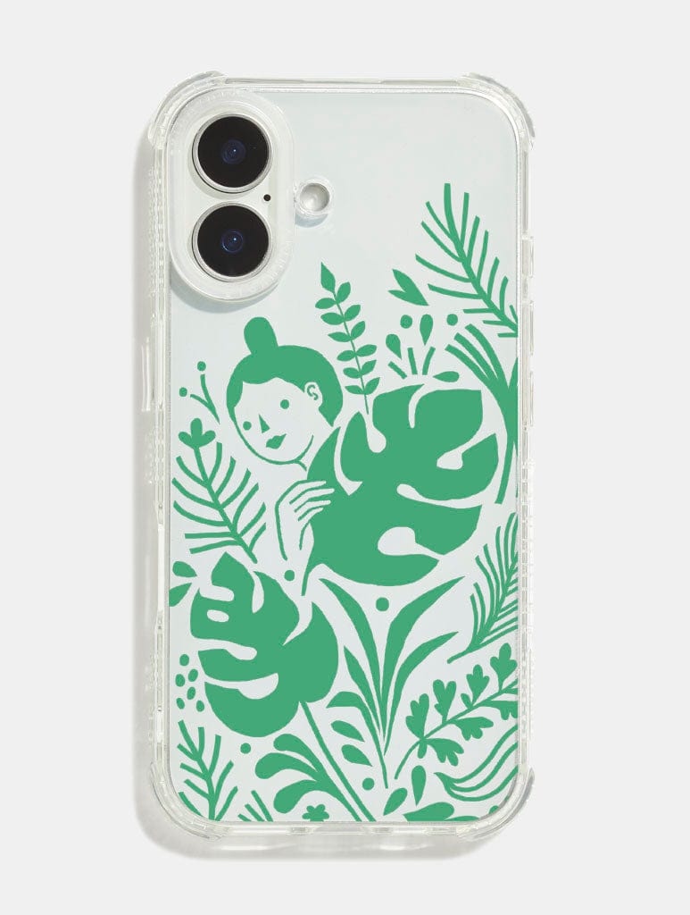 Nina Cosford x Skinnydip Plant Girl Shock iPhone Case Phone Cases Skinnydip London