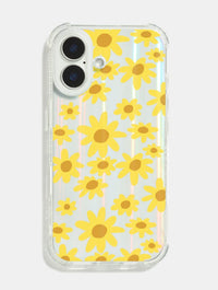Nina Cosford x Skinnydip Yellow Flowers Shock iPhone Case Phone Cases Skinnydip London