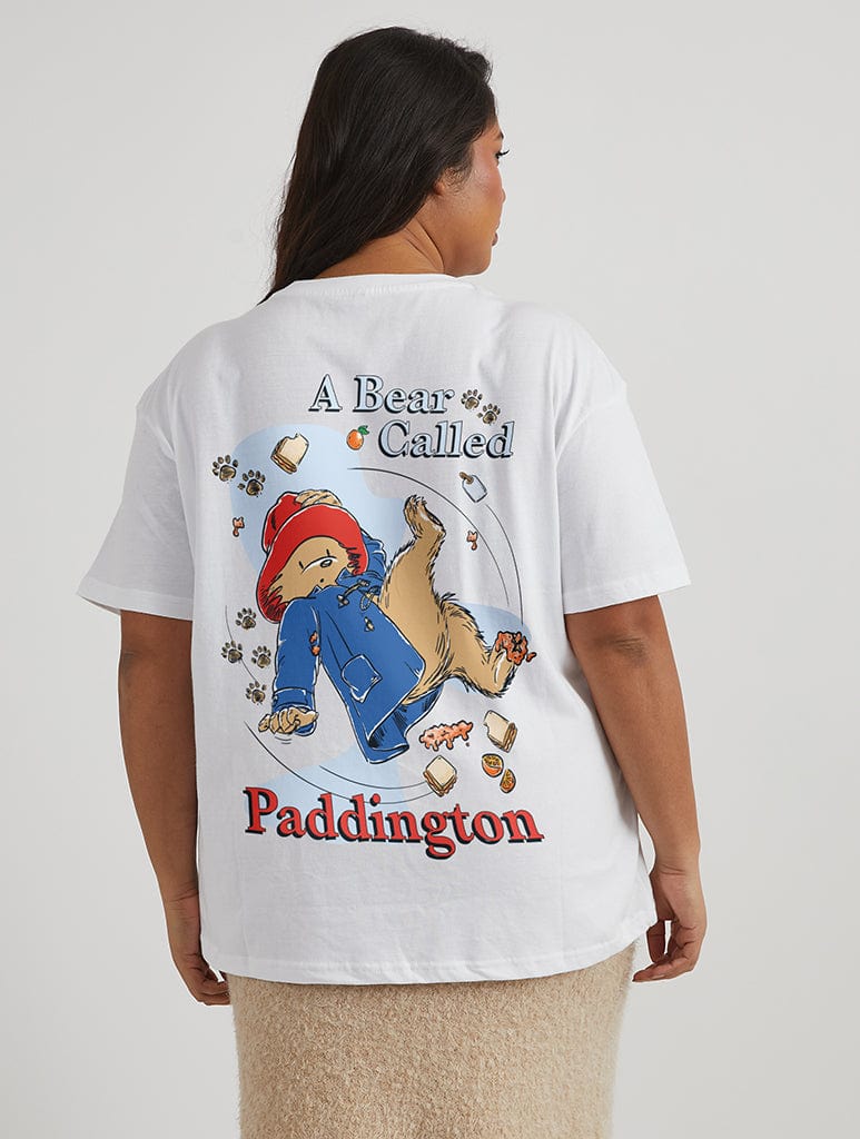Paddington Bear Marmalade T-Shirt in Ecru Tops & T-Shirts Skinnydip London