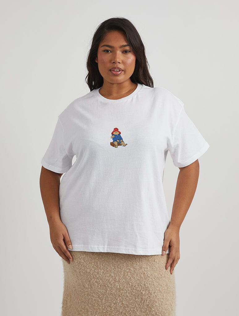 Paddington Bear Marmalade T-Shirt in Ecru Tops & T-Shirts Skinnydip London