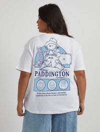 Paddington Food T-Shirt in Ecru Tops & T-Shirts Skinnydip London