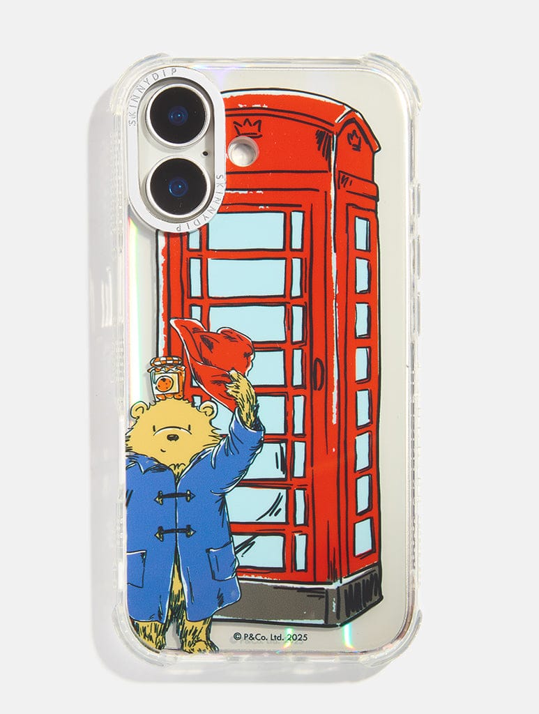 Paddington Telephone Box Shock iPhone Case Phone Cases Skinnydip London