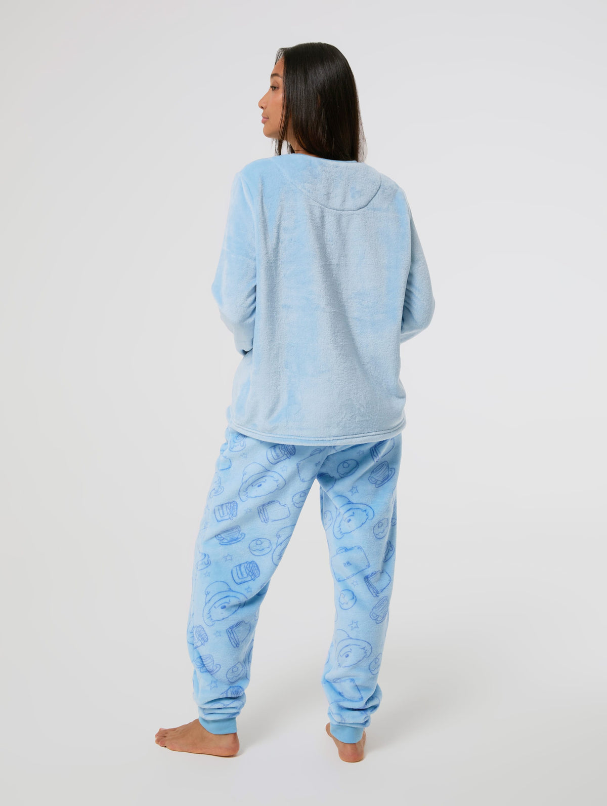 Paddington x Skinnydip Blue Fleece Twosie Set Lingerie & Nightwear Skinnydip London