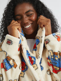 Paddington x Skinnydip Dressing Gown in Cream Lingerie & Nightwear Skinnydip London