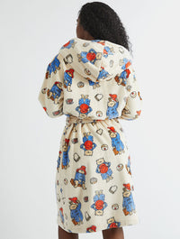 Paddington x Skinnydip Dressing Gown in Cream Lingerie & Nightwear Skinnydip London