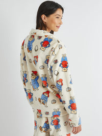 Paddington x Skinnydip Fleece Pyjama Set in Cream Lingerie & Nightwear Skinnydip London