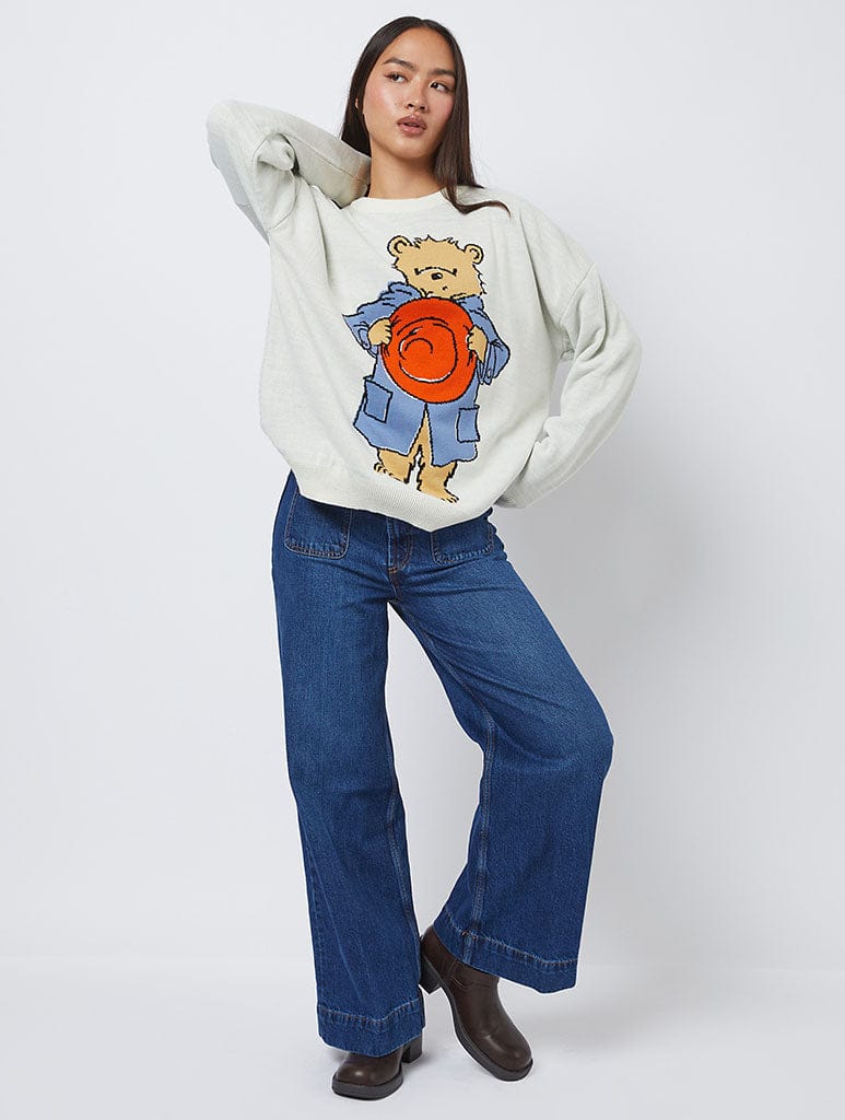 Paddington x Skinnydip Jumper in Oat Jumpers & Cardigans Skinnydip London