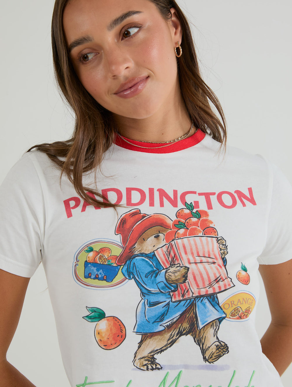 Paddington x Skinnydip Marmalade Baby Tee Tops & T-Shirts Skinnydip London