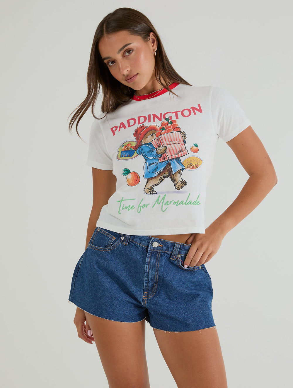 Paddington x Skinnydip Marmalade Baby Tee Tops & T-Shirts Skinnydip London