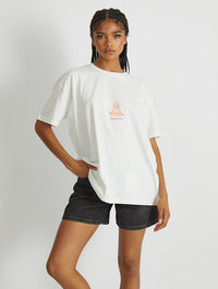 Paddington x Skinnydip Marmalade Poster T-Shirt In White Tops & T-Shirts Skinnydip London