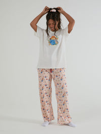 Paddington x Skinnydip Orange Check Pyjama Set Lingerie & Nightwear Skinnydip London