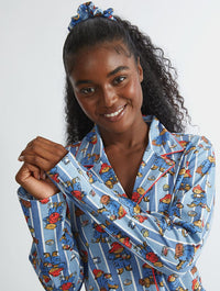 Paddington x Skinnydip Pyjama Set in Blue Lingerie & Nightwear Skinnydip London
