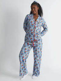 Paddington x Skinnydip Pyjama Set in Blue Lingerie & Nightwear Skinnydip London