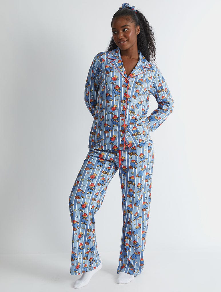 Paddington x Skinnydip Pyjama Set in Blue Lingerie & Nightwear Skinnydip London