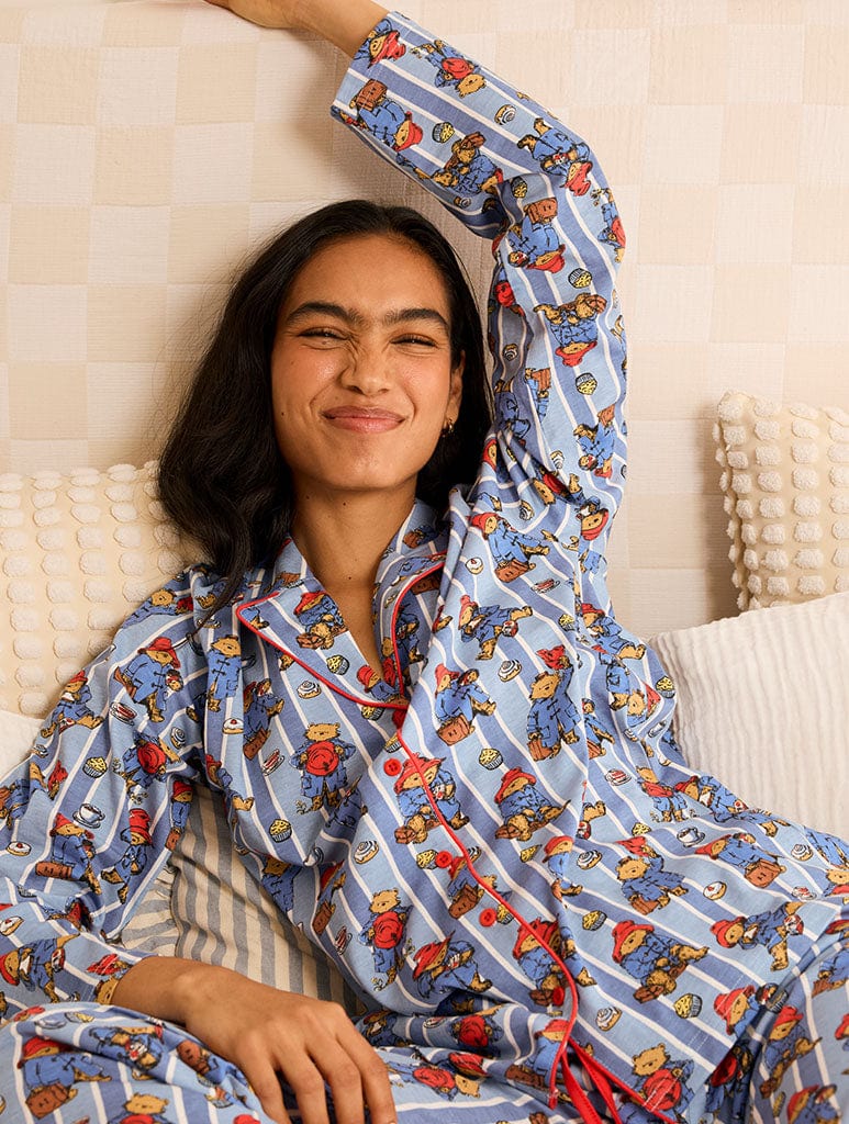 Paddington x Skinnydip Pyjama Set in Blue Lingerie & Nightwear Skinnydip London
