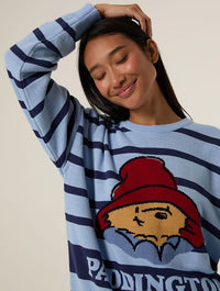 Paddington x Skinnydip Stripe Knitted Jumper Jumpers & Cardigans Skinnydip London
