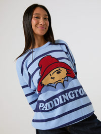 Paddington x Skinnydip Stripe Knitted Jumper Jumpers & Cardigans Skinnydip London