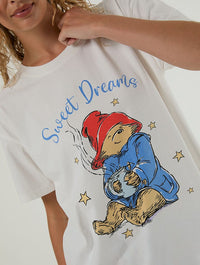 Paddington x Skinnydip T-Shirt and Trouser Pyjama Set with Eye Mask Lingerie & Nightwear Skinnydip London