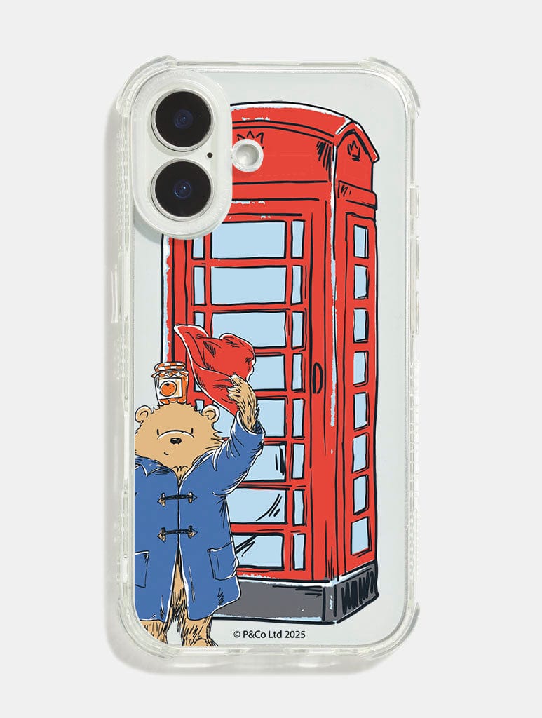 Paddington x Skinnydip Telephone Box Shock iPhone Case Phone Cases Skinnydip London