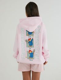 Paddington x Skinnydip Tennis Club Hoodie In Pink Hoodies & Sweatshirts Skinnydip London