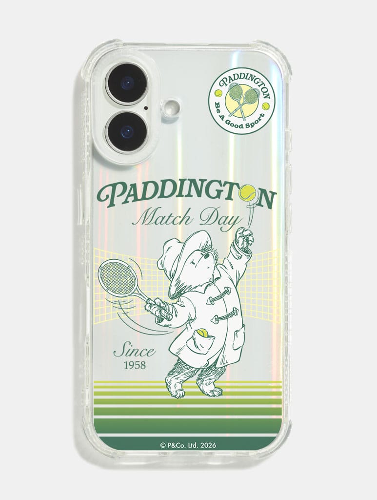 Paddington x Skinnydip Tennis Club Shock iPhone Case Phone Cases Skinnydip London