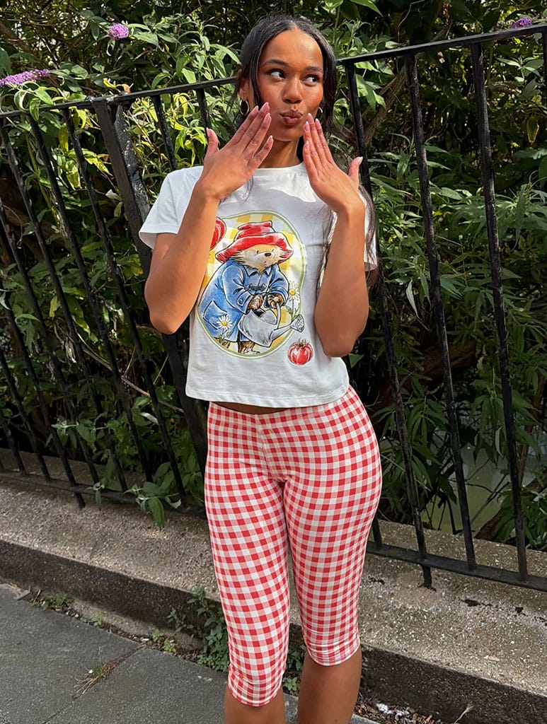 Paddington x Skinnydip Tomatoes Baby T-Shirt In White Tops & T-Shirts Skinnydip London