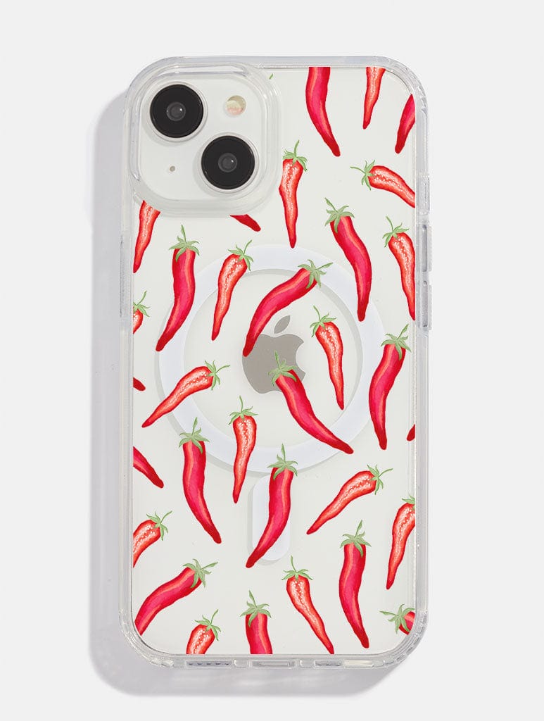 Painted Chillies MagSafe iPhone Case Phone Cases Skinnydip London