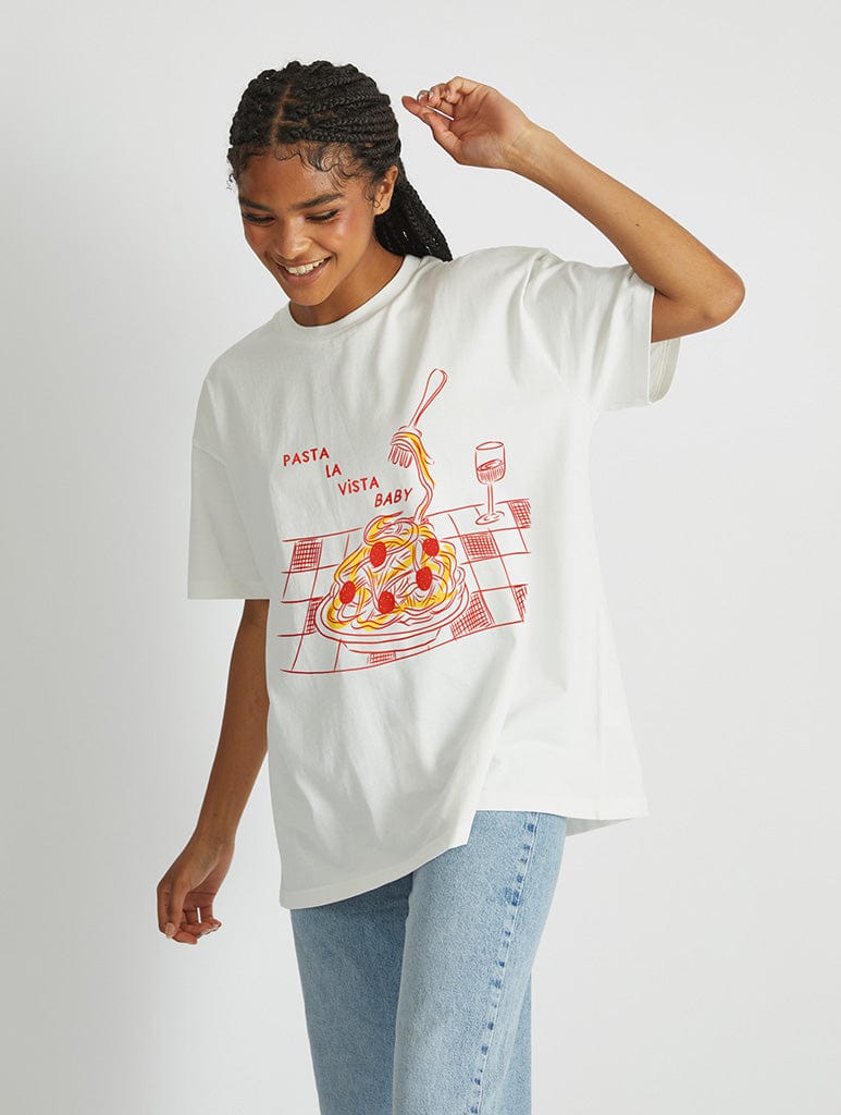 Pasta La Vista T-Shirt Tops & T-Shirts Skinnydip London