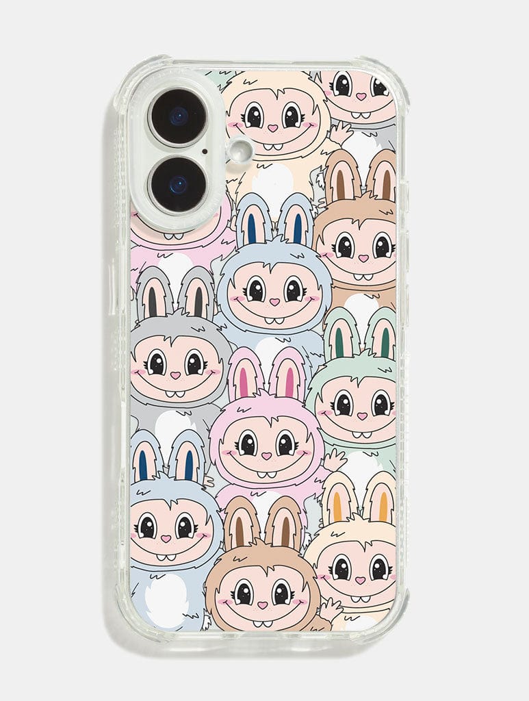 Pastel Fluffy Creatures Shock iPhone Case Phone Cases Skinnydip London