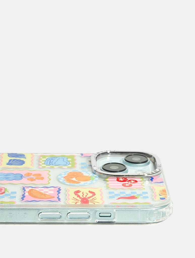 Patchwork Picnic Shock iPhone Case Phone Cases Skinnydip London