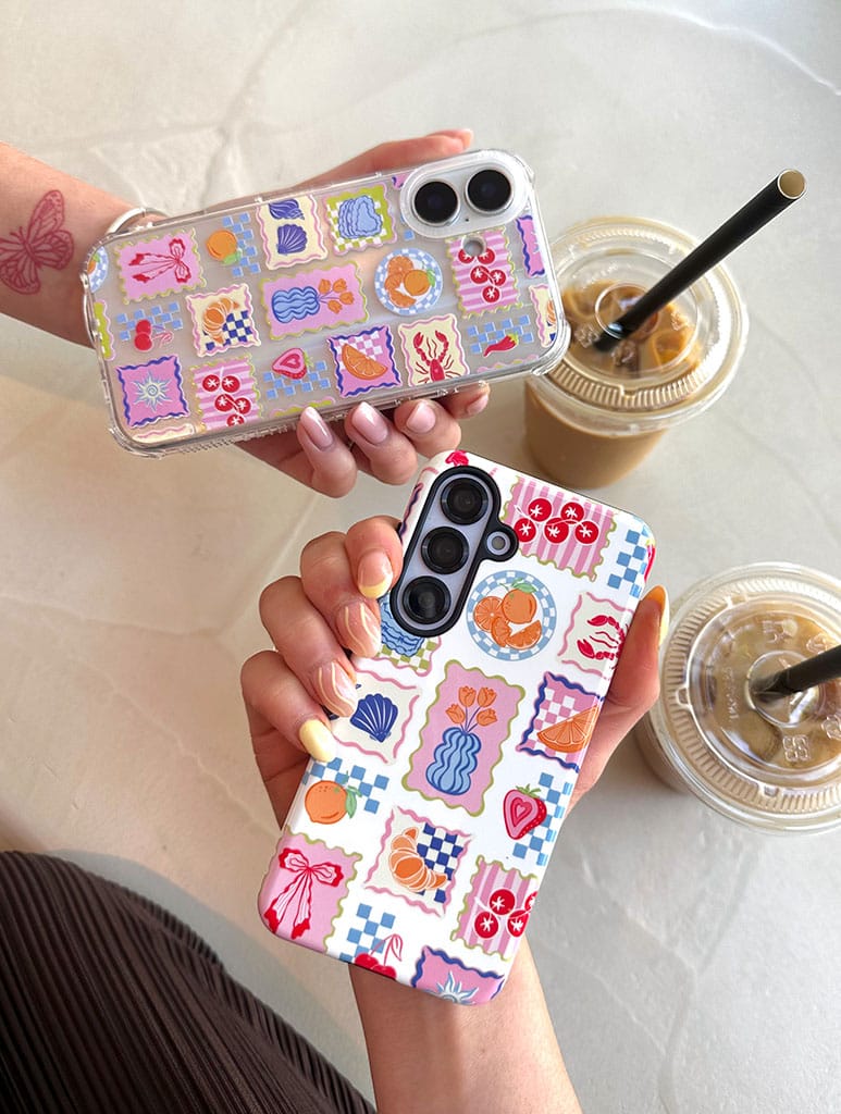 Patchwork Picnic Shock iPhone Case Phone Cases Skinnydip London