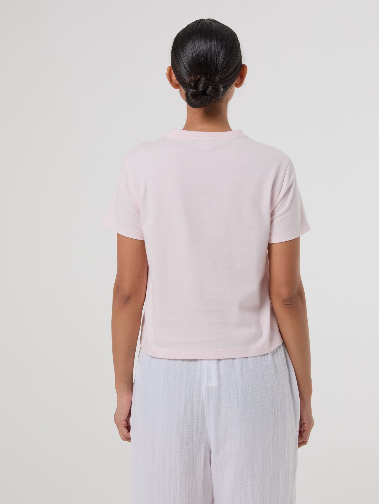 Peanuts x Skinnydip Athletic Club Baby T-Shirt In Pink Tops & T-Shirts Skinnydip London