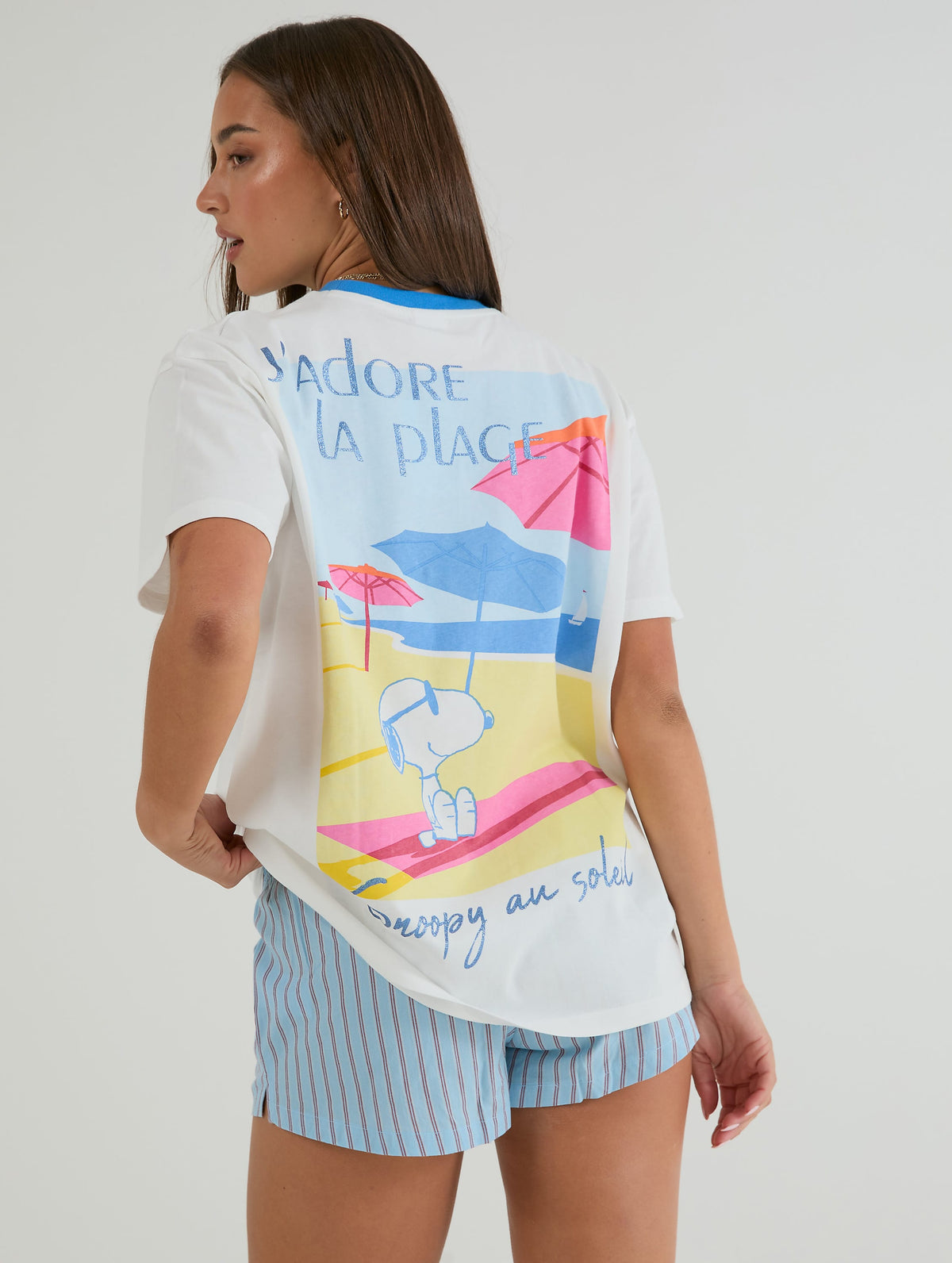 Peanuts x Skinnydip I love the Beach T-Shirt Tops & T-Shirts Skinnydip London