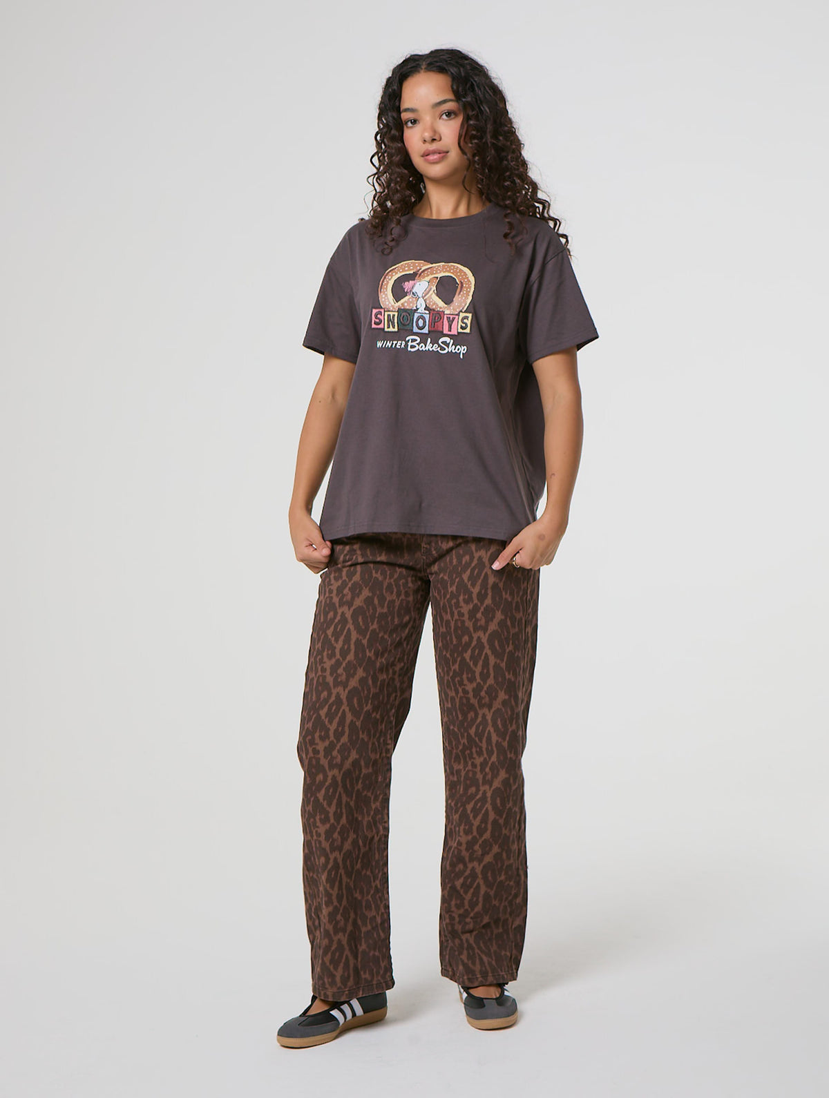 Peanuts x Skinnydip Snoopy Bake Shop T-Shirt Tops and T-Shirts Skinnydip London