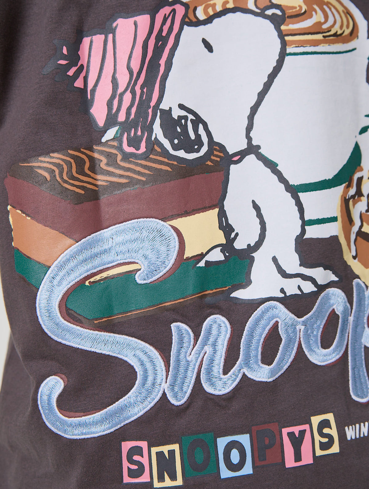 Peanuts x Skinnydip Snoopy Bake Shop T-Shirt Tops and T-Shirts Skinnydip London