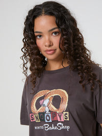 Peanuts x Skinnydip Snoopy Bake Shop T-Shirt Tops and T-Shirts Skinnydip London