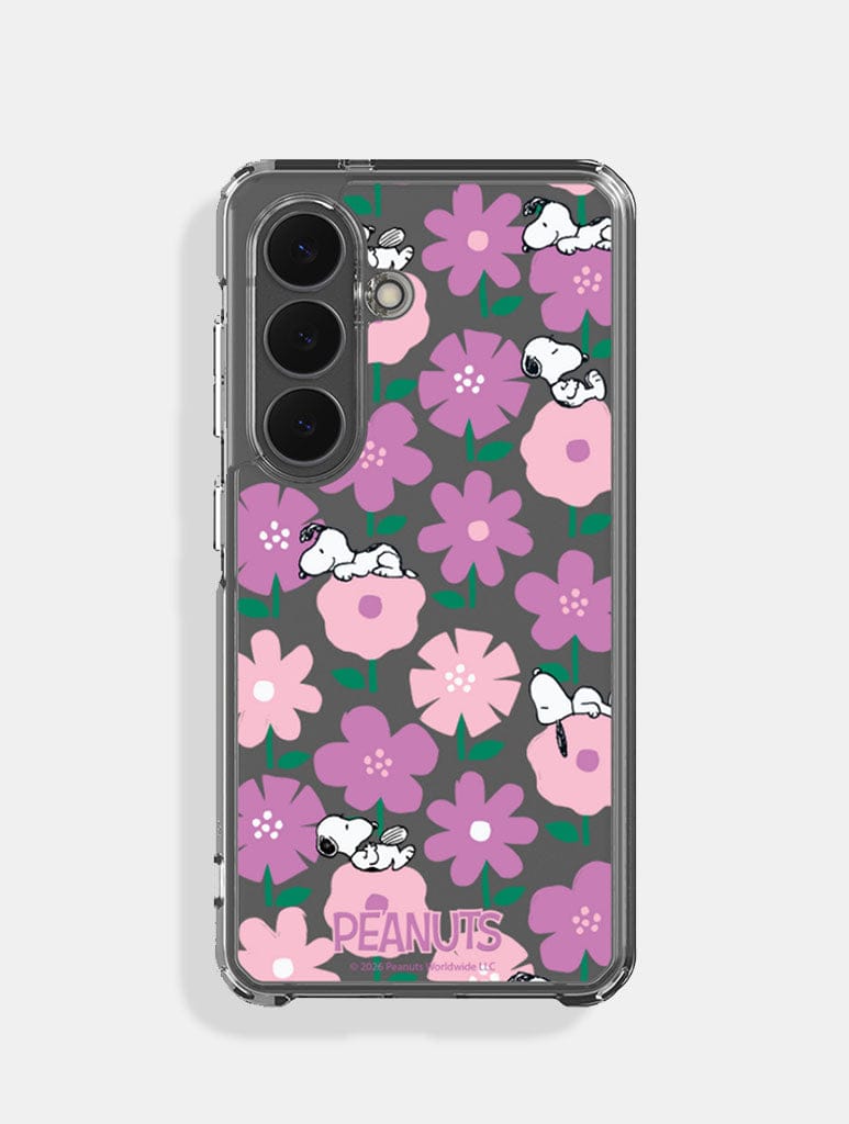 Peanuts x Skinnydip Snoopy Blossom Samsung Case Phone Cases Skinnydip London