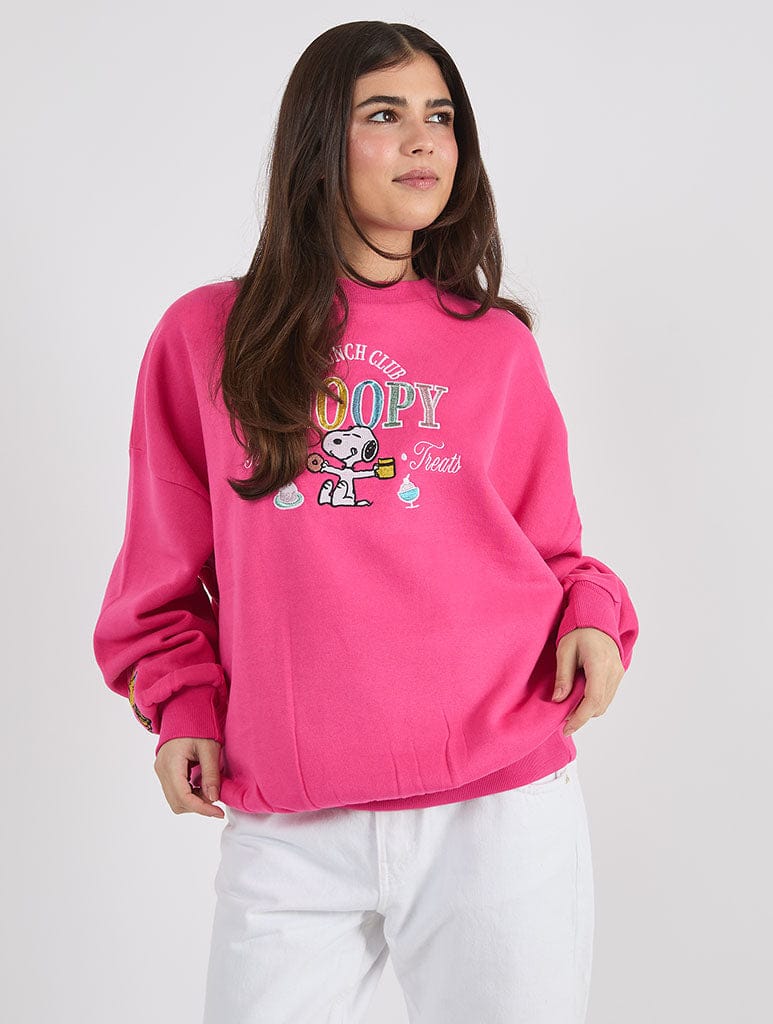 Peanuts x Skinnydip Snoopy Brunch Sweatshirt Hoodies & Sweatshirts Skinnydip London