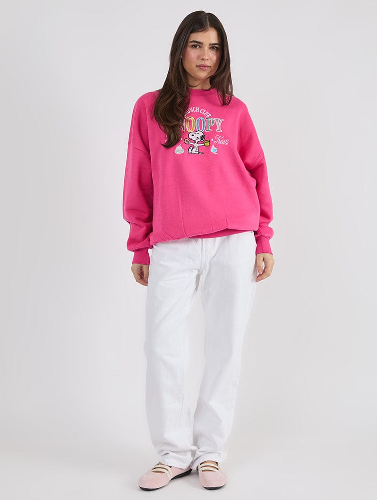 Peanuts x Skinnydip Snoopy Brunch Sweatshirt Hoodies & Sweatshirts Skinnydip London