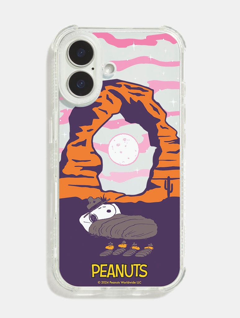 Peanuts x Skinnydip Snoopy Camping Shock iPhone Case Phone Cases Skinnydip London