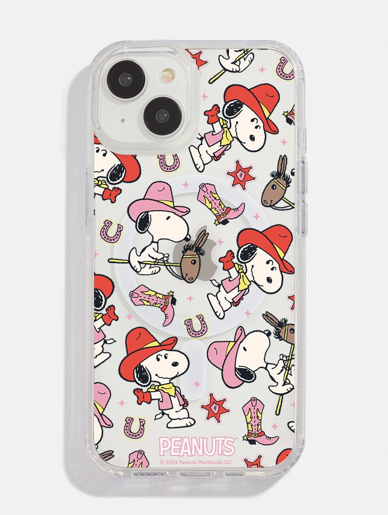 Peanuts x Skinnydip Snoopy Cowboy MagSafe iPhone Case Phone Cases Skinnydip London