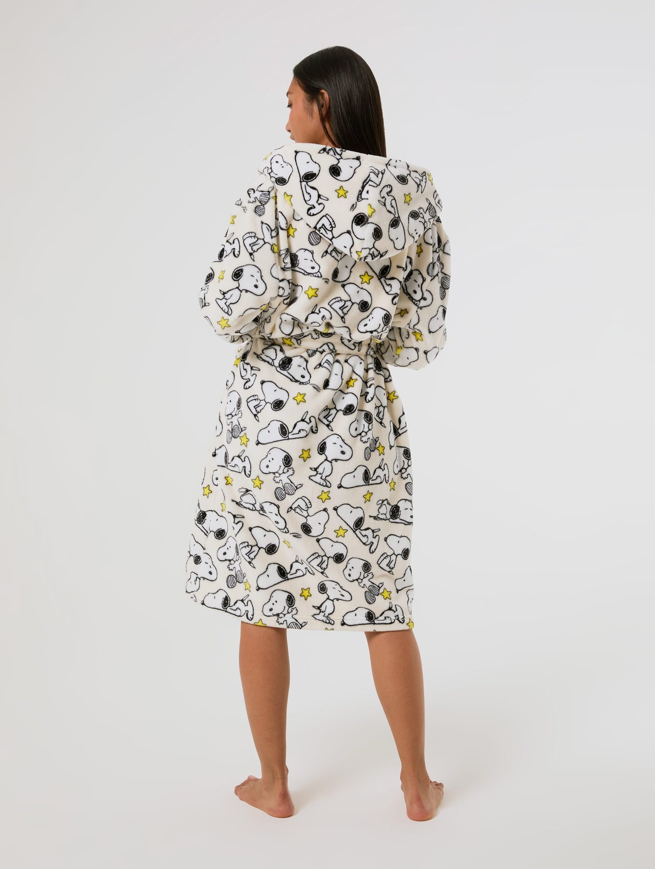 Peanuts x Skinnydip Snoopy Fleece Dressing Gown Lingerie & Nightwear Skinnydip London