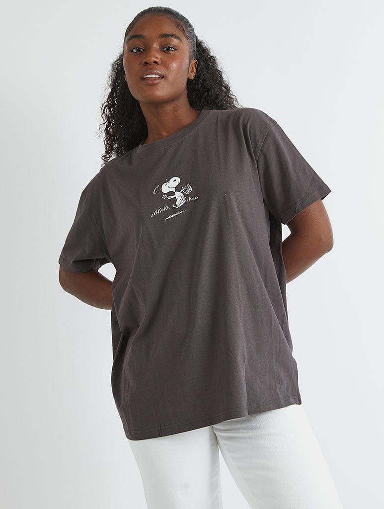 Peanuts x Skinnydip Snoopy Have A Nice Day T-Shirt Tops & T-Shirts Skinnydip London