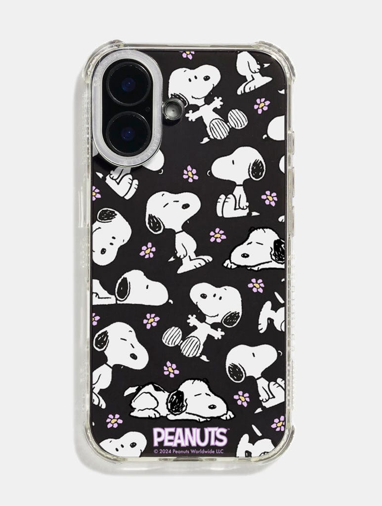 Peanuts x Skinnydip Snoopy Lilac Daisy Shock iPhone Case Phone Cases Skinnydip London