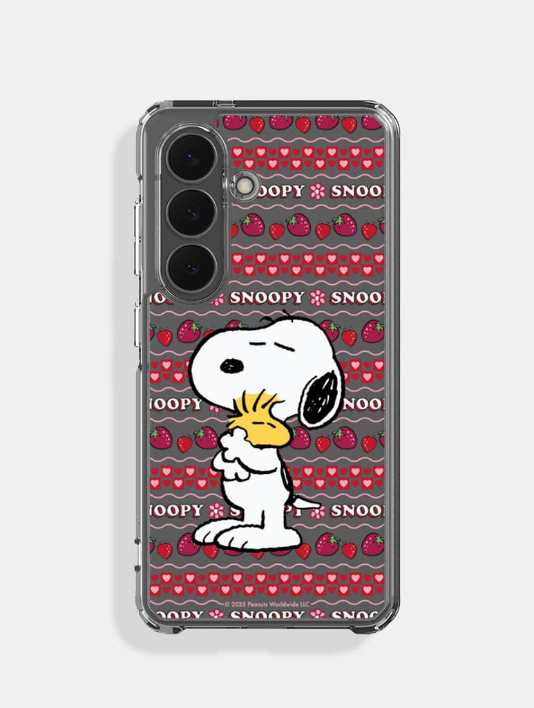 Peanuts x Skinnydip Snoopy Love Pattern Samsung Case Phone Cases Skinnydip London