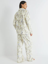 Peanuts x Skinnydip Snoopy Rainbow Fleece Pyjama Set Lingerie & Nightwear Skinnydip London