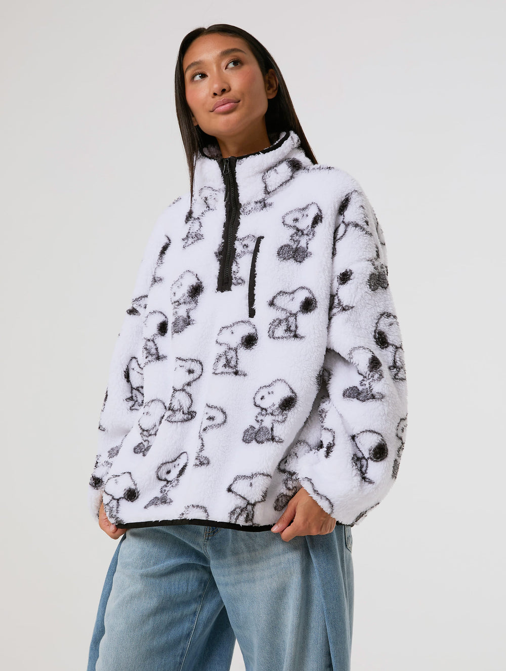 Peanuts x Skinnydip Snoopy Repeat Jacket Clothing : Jacket : Outerwear Skinnydip London