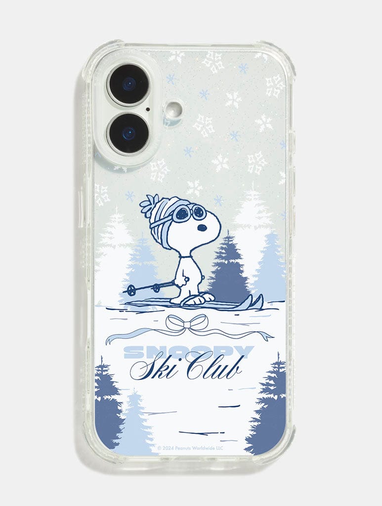 Peanuts x Skinnydip Snoopy Ski Club Shock iPhone Case Phone Cases Skinnydip London