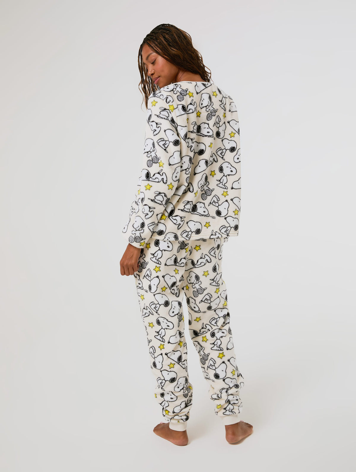 Peanuts x Skinnydip Snoopy Star Fleece Twosie Set Lingerie & Nightwear Skinnydip London