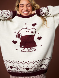 Peanuts x Skinnydip Snoopy Sweater Knitted Jumper Jumpers & Cardigans Skinnydip London